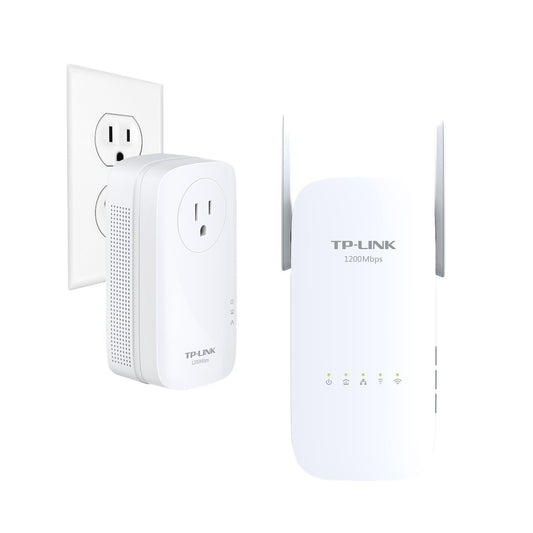 open box TP-Link AC1200 Wi-Fi Range Extender, AV1200 Powerline Edition (TL-WPA8630 KIT)