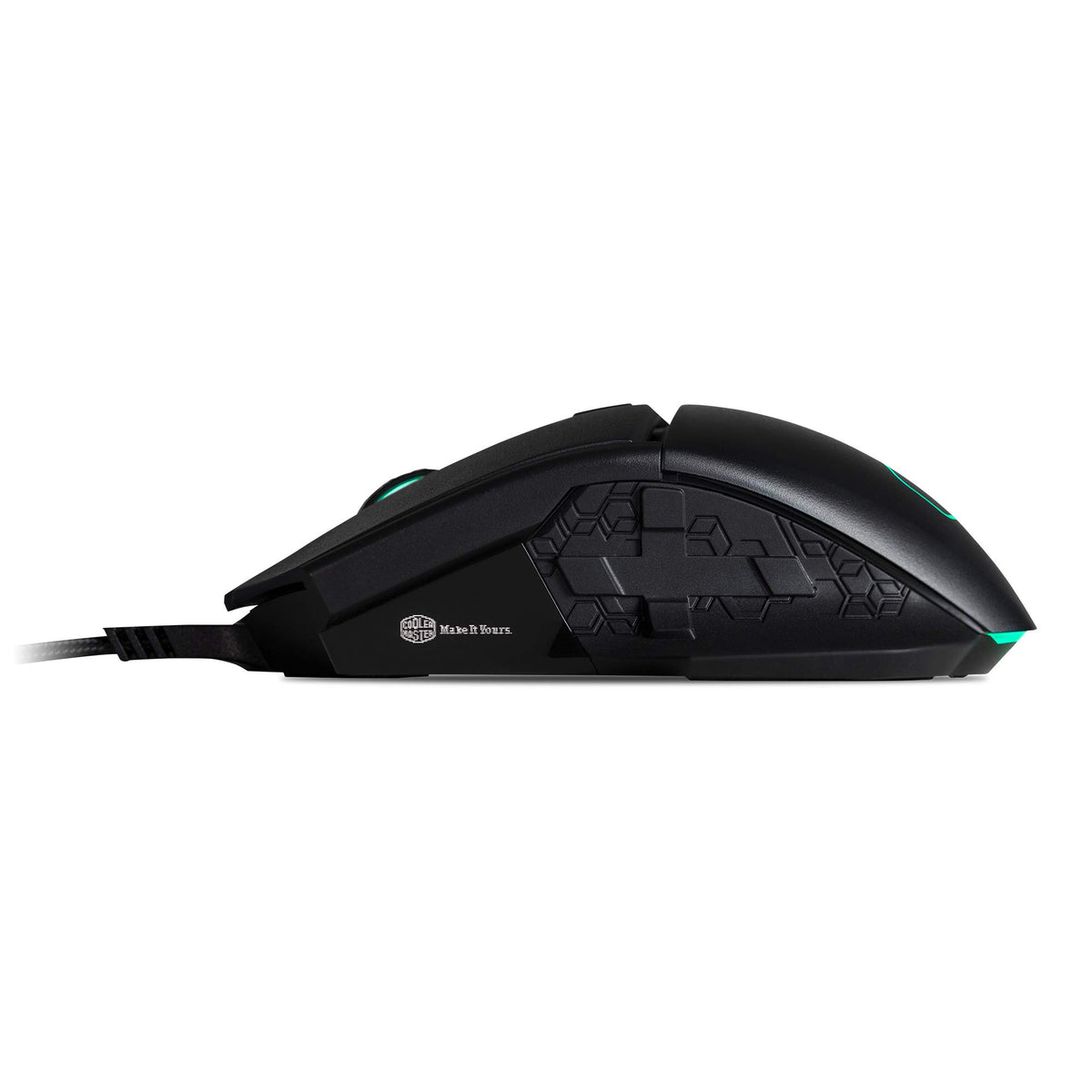 Cooler Master mm830 Gaming Mouse with 24, 000 DPI Sensor, Hidden D-Pad Buttons, 4-Zone RGB, and Precision Wheel