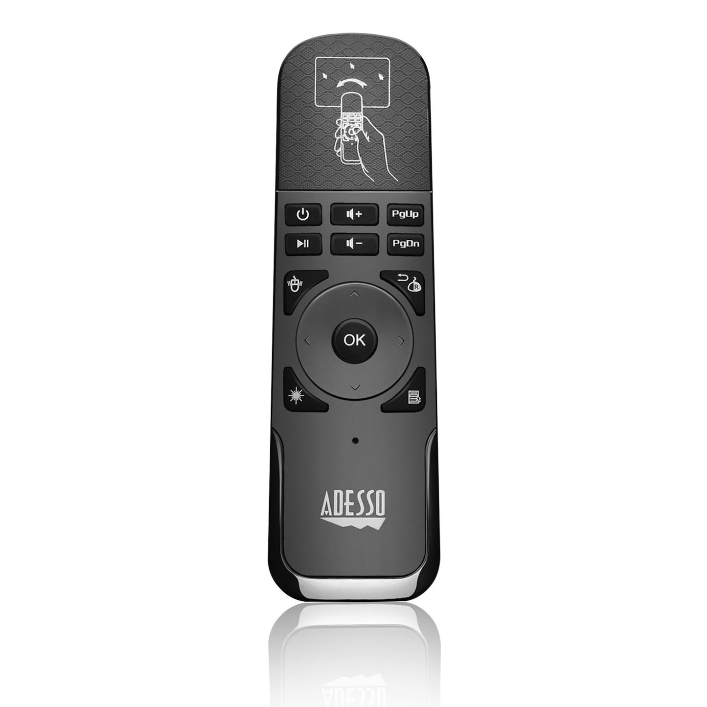 Adesso WKB-4010UB - Wireless Air Mouse IR Remote