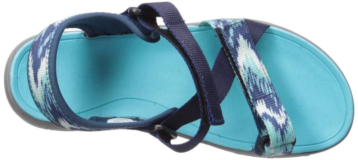 Northside Women's Kenya Sandal, Navy/Light Blue, 9 M US