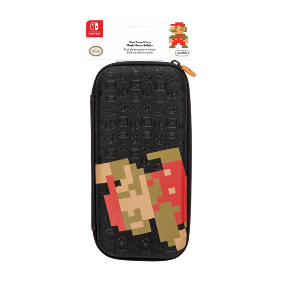 Nintendo Switch Accessories Slim Travel Case Mario Retro Edition, 500-101