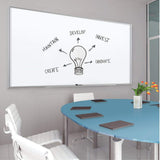 Quartet Whiteboard/Dry Erase Board, Magnetic, 3-Feetx2-Feet, Fusion Nano-Clean, Silver Aluminum Frame (NA3624F)