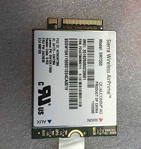 LENOVO ThinkPad GOBI 5000 Mobile Broadband with 3FF SIM-AT&T / 4XC0G56987 /