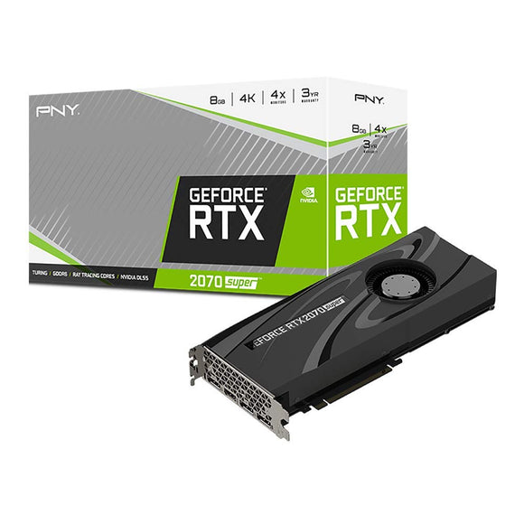 PNY GeForce® RTX 2070 SuperTM 8GB Blower Graphics Card