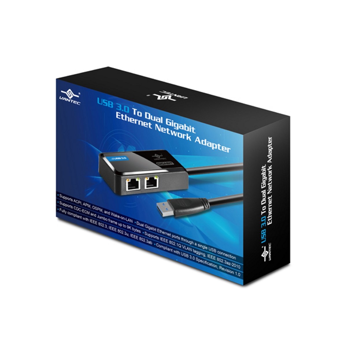 Vantec 3.5" SATA 6 Gb/s to USB 3.1 Gen II Type-A HDD Enclosure (NST-370A31-BK)