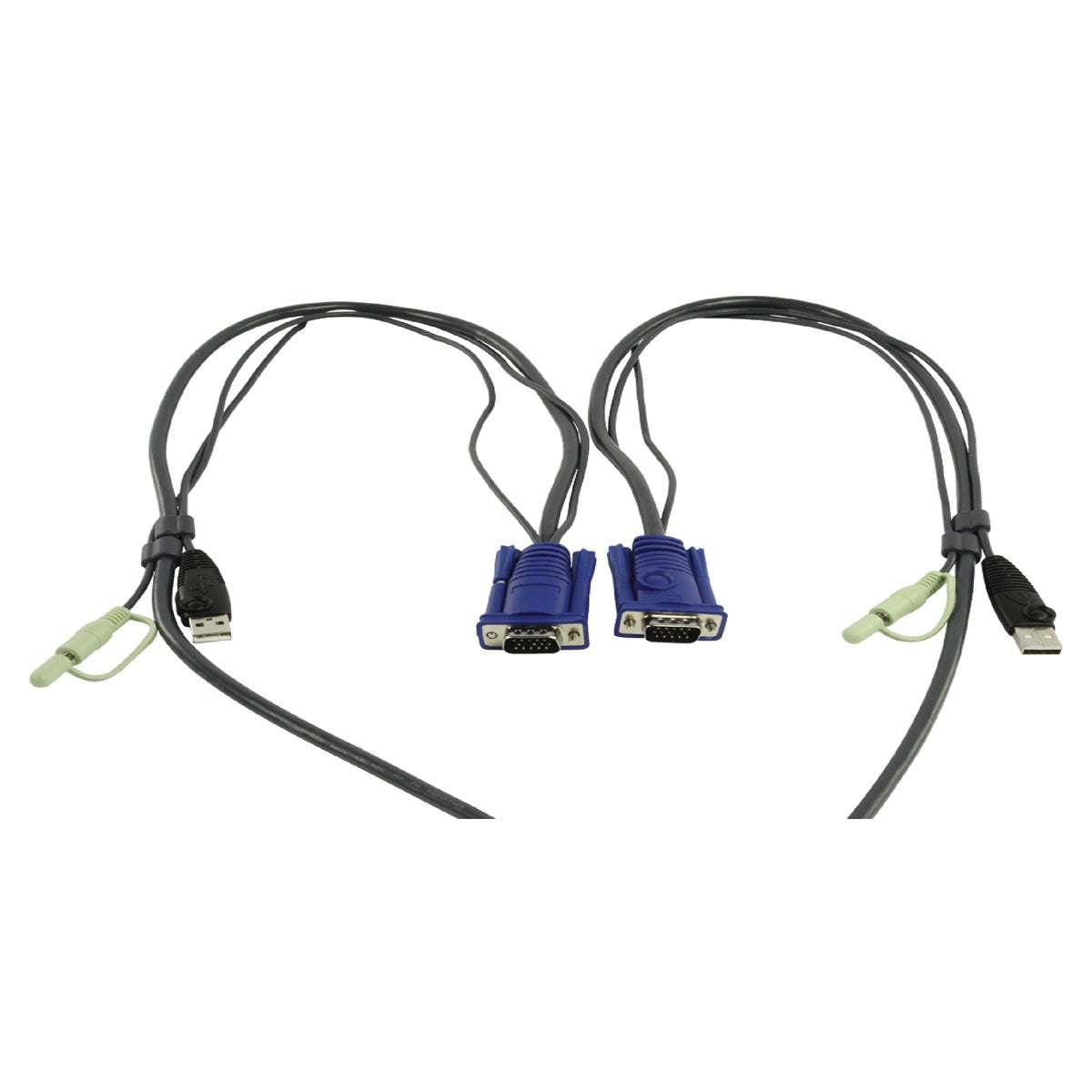 ATEN Petite CS-62U - monitor/keyboard/mouse/audio switch - 2 ports (CS62U)