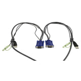 ATEN Petite CS-62U - monitor/keyboard/mouse/audio switch - 2 ports (CS62U)