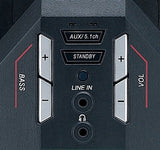 Genius GX-Gaming 5.1 Surround Sound 80 Watts Gaming Speaker System with Remote Control (G5.1 3500)