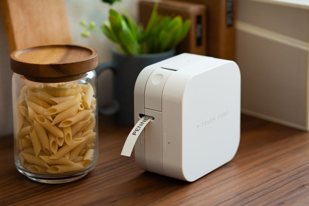 Brother PT-P300BTAD P-Touch Cube: Smartphone Dedicated Label Maker with Bluetooth Wireless Technology