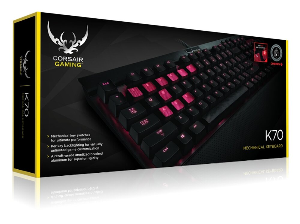 Corsair Vengeance K70 Black Cherry MX Brown (CH-9000067-NA)