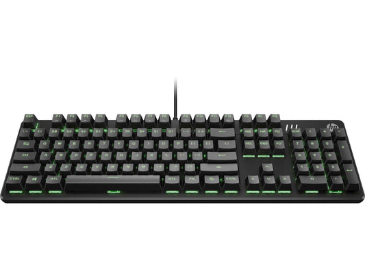 HP Pavilion Wired USB Mechanical Gaming Keyboard 500 Red Switches LED backlighting Anti-Ghosting W/N-Key Media Keys 2-Way Adjustable Legs