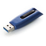 Verbatim VER49809 256GB Store 'n' Go V3 MAX USB 3.0 Flash Drive-EAV3 MAX USB 3.0 Drive, 256GB, Blue/Black
