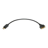 DisplayPort to DVI Adapter Converter Cable M/F 1080P Black 1ft