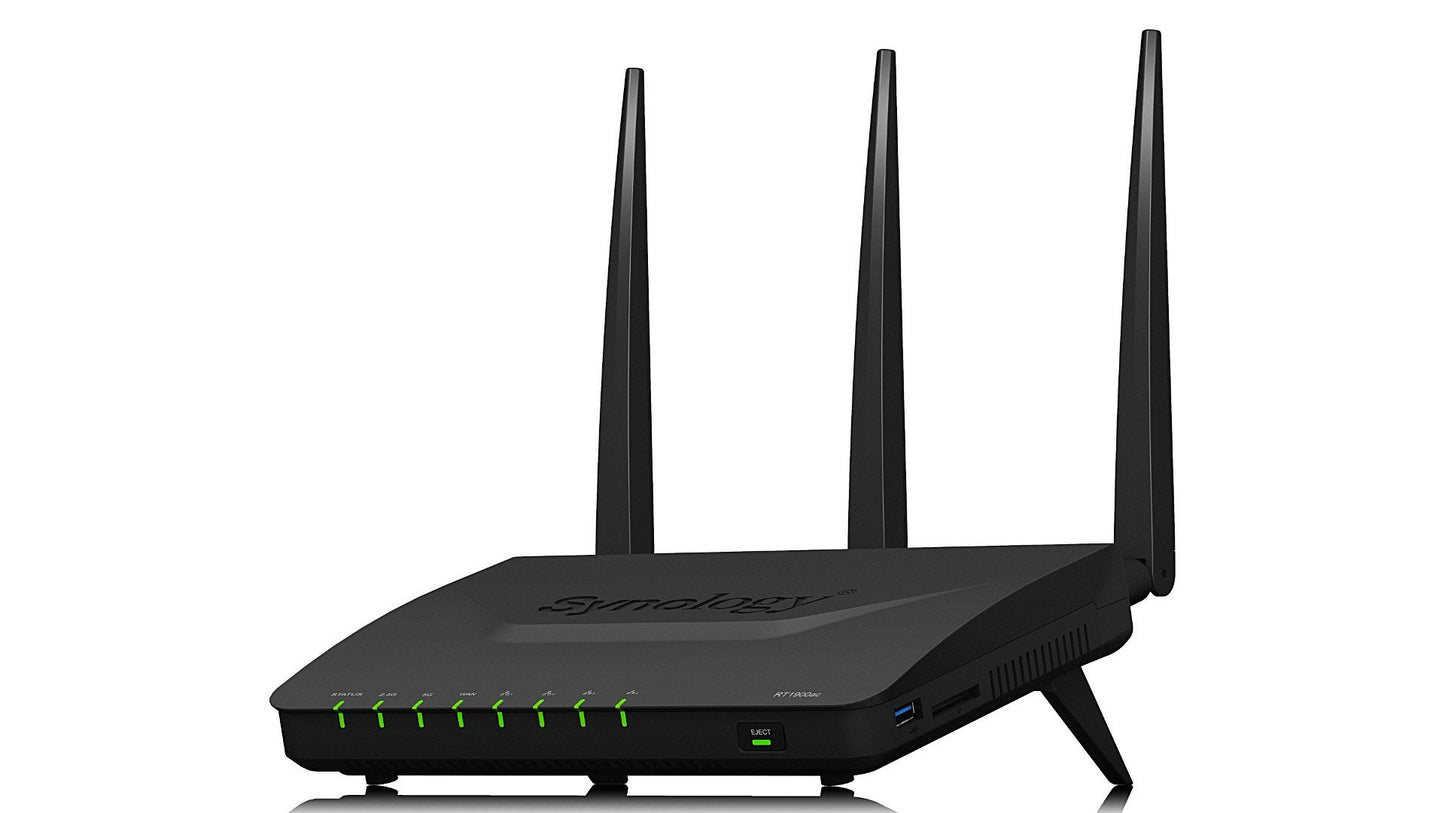 Synology Network RT1900AC GL Wi-Fi AC 1900 Gigabit Router Retail