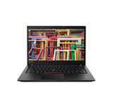 Lenovo ThinkPad T490s 20NX001WUS 14" Notebook - 1920 x 1080 - Core i7 i7-8565U - 8 GB RAM - 256 GB SSD - Black