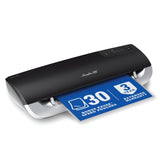 Swingline GBC Thermal Laminator Machine, Fusion 3000L, 12 Inch, 1 Min Warm-up, 3 or 5 Mil, with 30 EZUse Laminating Pouches (3381650027)