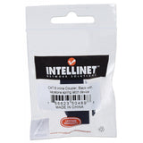 CAT.6 RJ45 110-Type Keystone Jack, Green, Intellinet 210638