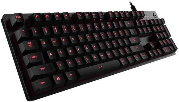 Logitech G413 Backlit Mechanical Gaming Keyboard with USB Passthrough, Carbon (920-008300)