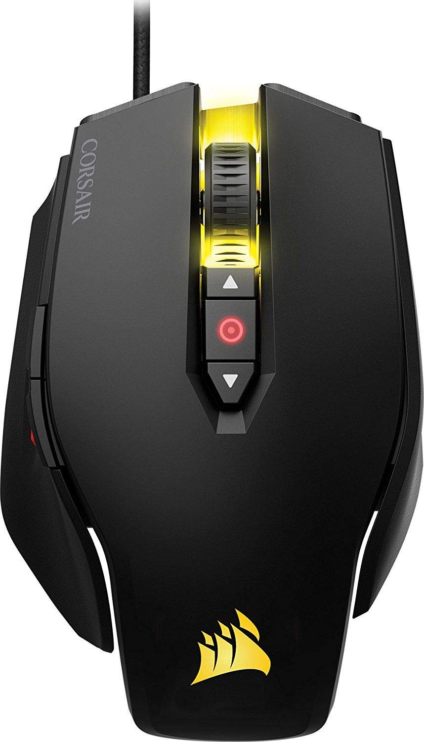 CORSAIR M65 Pro RGB - FPS Gaming Mouse - 12,000 DPI Optical Sensor - Adjustable DPI Sniper Button - Tunable Weights -  Black
