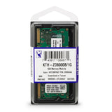 Kingston 1 GB DDR2 SDRAM Memory Module 1 GB 333MHz DDR2667/PC25300 NonECC DDR2 SDRAM 200pin SoDIMM KTH-ZD8000B/1G