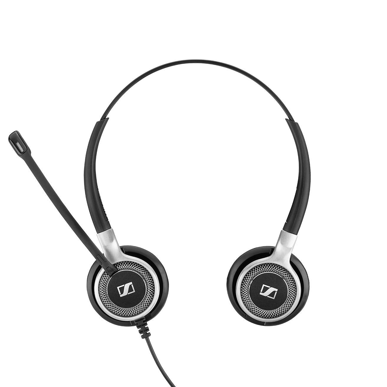 SENNHEISER SC 660 ANC USB (508311) - Double-Sided (Binaural) Business Headset | for Skype for Business | with HD Sound, Active Noise Cancellation Microphone, USB Connector (Black)