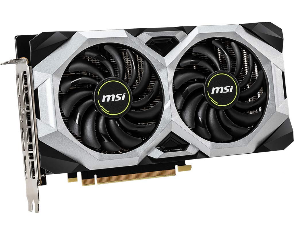 MSI Gaming GeForce RTX 2060 Super 8GB GDRR6 256-bit HDMI/DP G-SYNC Turing Architecture Overclocked Graphics Card (RTX 2060 Super Ventus OC)
