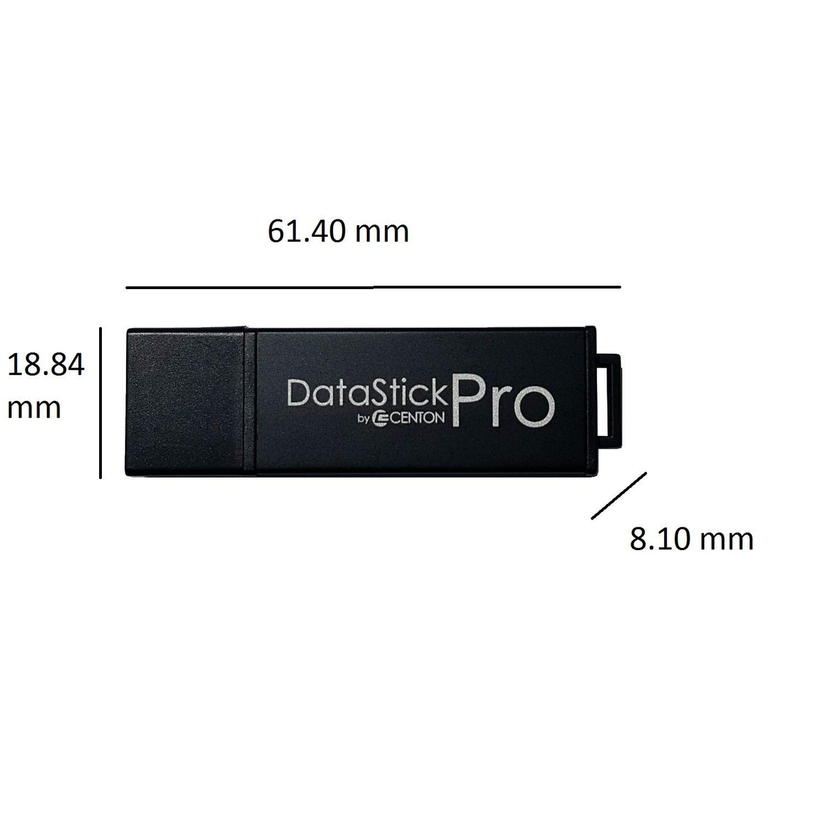 10 X 8gb Pro Usb Drive -Grey