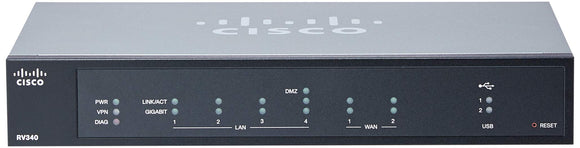 Cisco RV340-K9-NA Dual WAN Gigabit Router