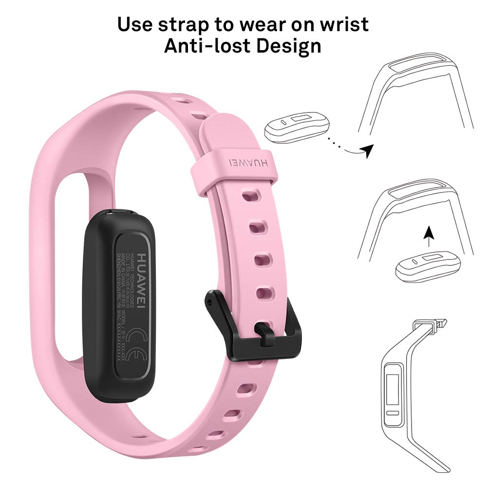 Huawei Band 3e Smart Wrist Band - Pink