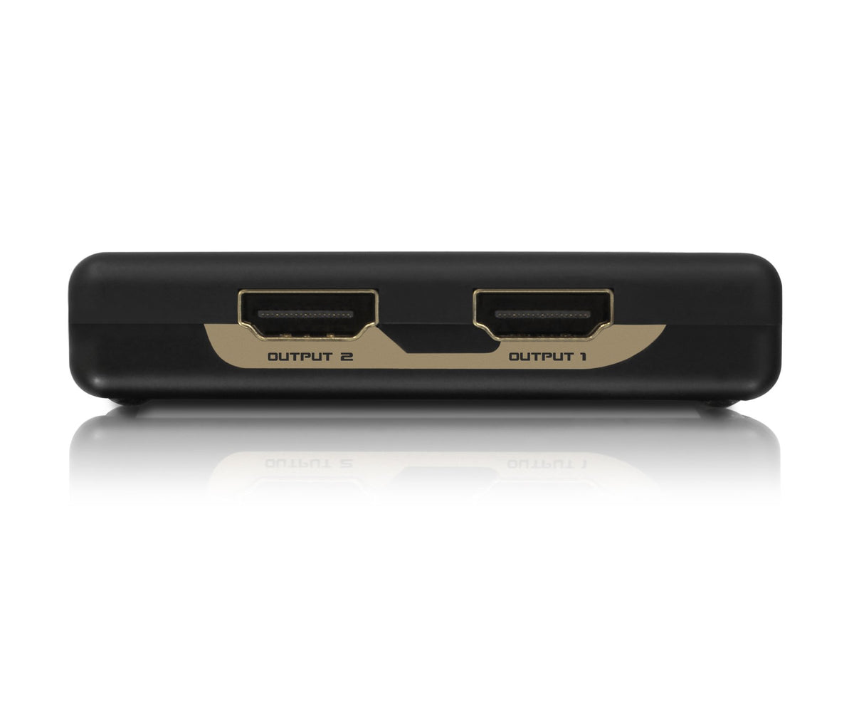 ALURATEK 615104250741Aluratek 4K 1X2 HDMI Video Splitter,Support 3D for Amazon Fire TV, Chromecast, Apple TV, DVR, PC and HDMI displays Including HDTV and Projector