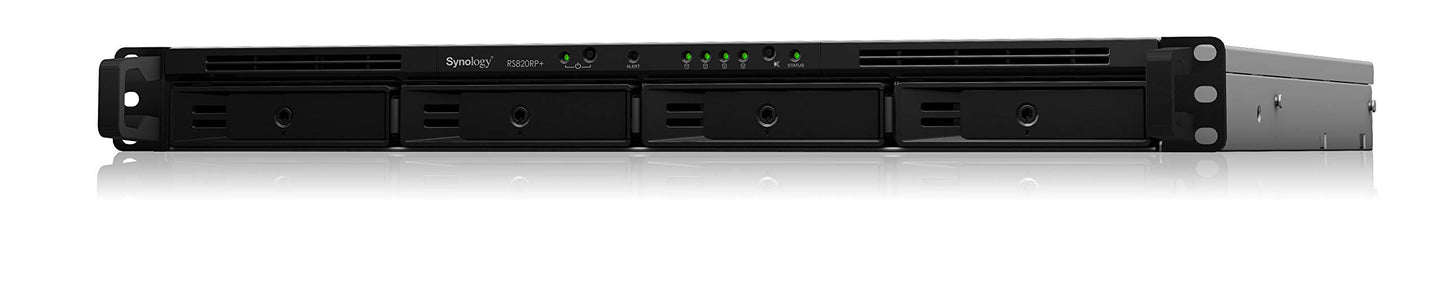 Synology 4bay NAS RackStation RS820RP+ (Diskless)