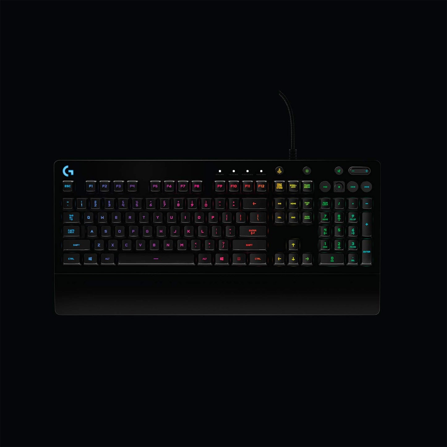 Logitech G213 Prodigy Gaming Keyboard with 16.8 Million Lighting Colors (920-008083)
