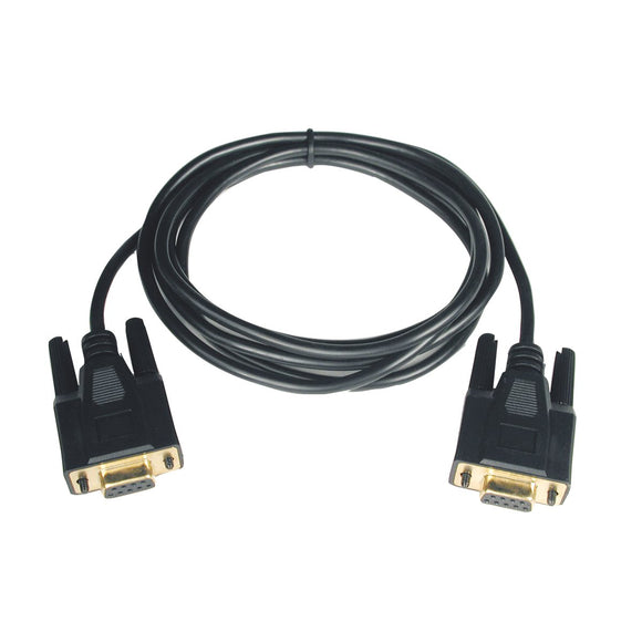 Tripp Lite P450-006 6 Feet Null Modem Gold Cable DB9F/F