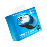 BlueDiamond Track Basic Optical Mouse - Wired USB ambidextrous mouse 1000DPI - Easy Plug and use - Extended 4.1-feet cord - For Desktop PC Laptop Computer Notebook