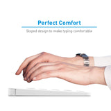 Macally Wireless Bluetooth Numeric Keypad Keyboard for Laptop, Apple Mac iMac MacBook Pro/Air, iPad Windows PC, Tablet, or Desktop Computer Rechargeable 18 Key Slim Number Pad Numerical Numpad - White