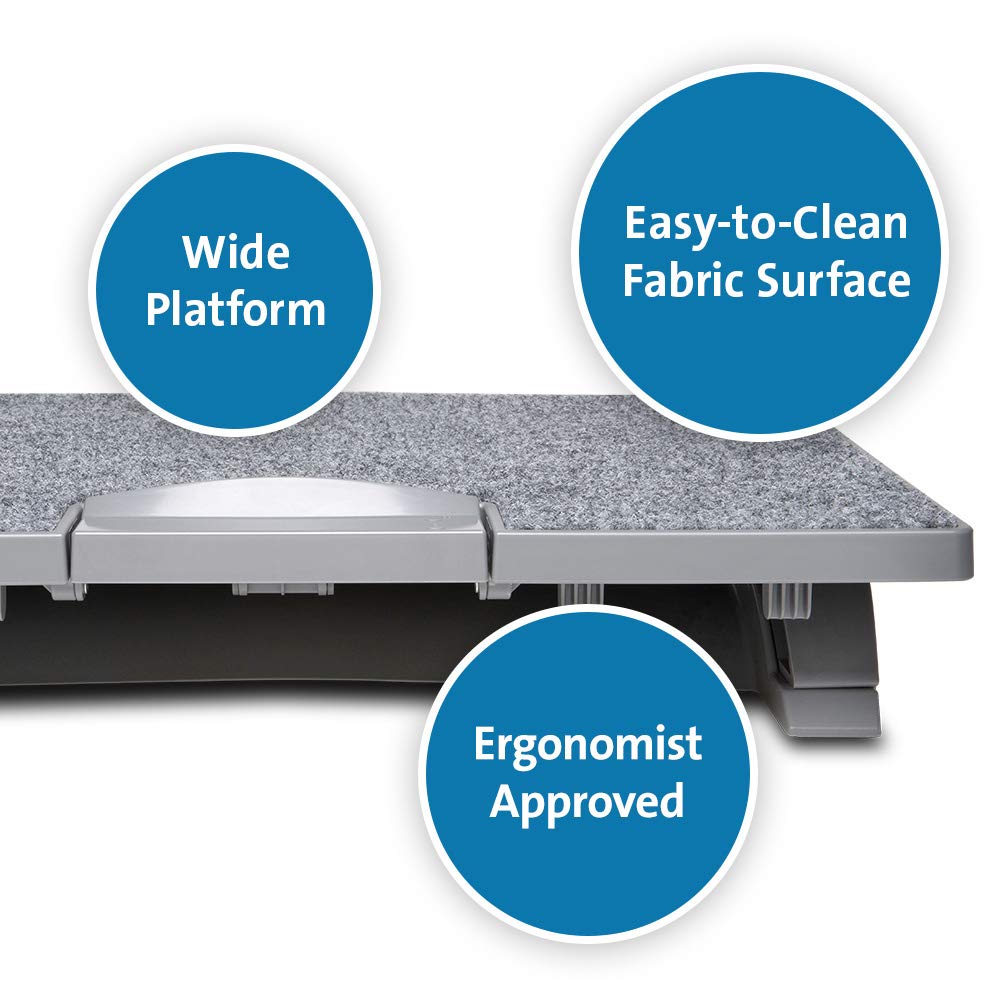 Kensington SmartFit Solemate Pro Elite Ergonomic Foot Rest