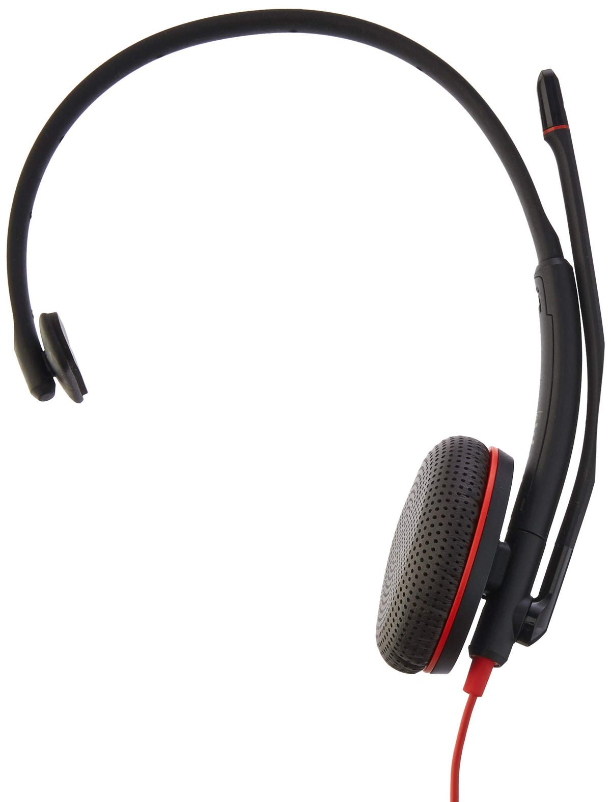 Plantronics Blackwire C3215 Headset - Mono - Black - USB Type A, Mini-phone - Wired - 20 Hz - 20 kHz - Over-the-head - Monaural - Supra-aural - Noise Cancelling Microphone