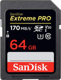 SanDisk 64GB Extreme PRO SDXC UHS-I Card