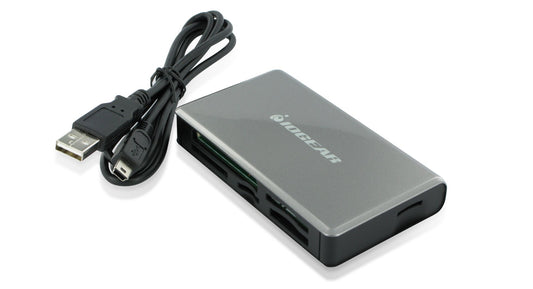IOGEAR 56-in-1 USB 2.0 Pocket Flash Memory Card Reader/Writer, Tri-Lingual Packaging, GFR281W6