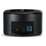Mediasonic USB 3.0 2 Bay 2.5" / 3.5" SATA SSD / Hard Drive Docking Station w/ Clone Function Support SATA 3 / UASP (HUD1-SU3)