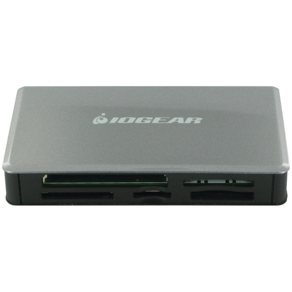 IOGEAR 56-in-1 USB 2.0 Pocket Flash Memory Card Reader/Writer GFR281 (Silver)