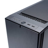 Fractal Design Define C No Power Supply MicroATX Case, Black (FD-CA-DEF-C-BK)