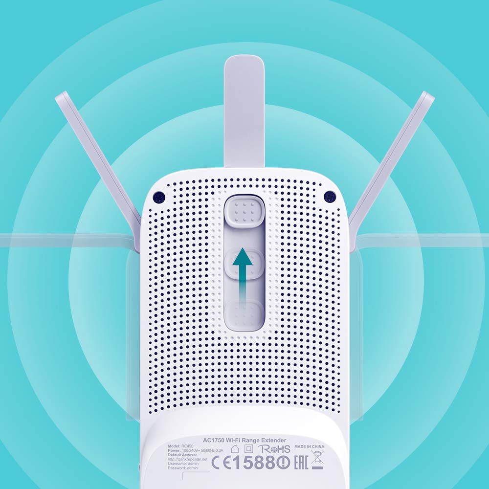 TP-LINK AC1750 Wi-Fi Range Extender (RE450)