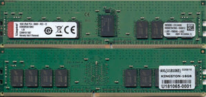 Kingston KSM26RD8/16MEI Server Premier - DDR4-16 GB - DIMM 288-pin - 2666 MHz / PC4-21300 - CL19-1.2 V - Registered - ECC