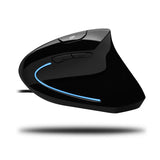 Adesso Vertical Ergonomic Illuminated Optical 6-Button USB Mouse - Right Hand Orientation (iMouseE1)