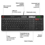 Logitech K725-C Certified Keyboard for Cisco Jabber Voice and Video Calls (920-004200)