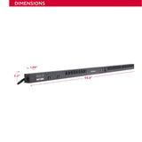 CyberPower PDU81102 Switched Metered-by-Outlet PDU, 100-120V/30A, 24 Outlets, 0U Rackmount