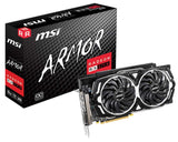 MSI Gaming Radeon Rx 590 256-Bit DP/HDMI/DVI 8GB GDRR5 HDCP Support DirectX 12 Dual Fan 2-Way Crossfire VR Ready Graphics Card (RX 590 Armor 8G OC)