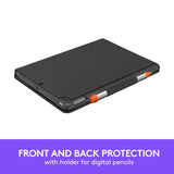 Logitech iPad (7th Generation) Keyboard Case | Slim Folio with Integrated Wireless Keyboard (Graphite)