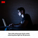 3M Laptop Screen Privacy Filter for 15.4 inch Monitors - Black - Widescreen 16:10 - PF154W1B